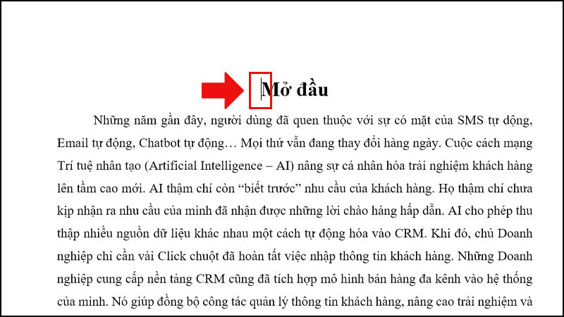 Hướng dẫn khóa Header và Footer trong Word